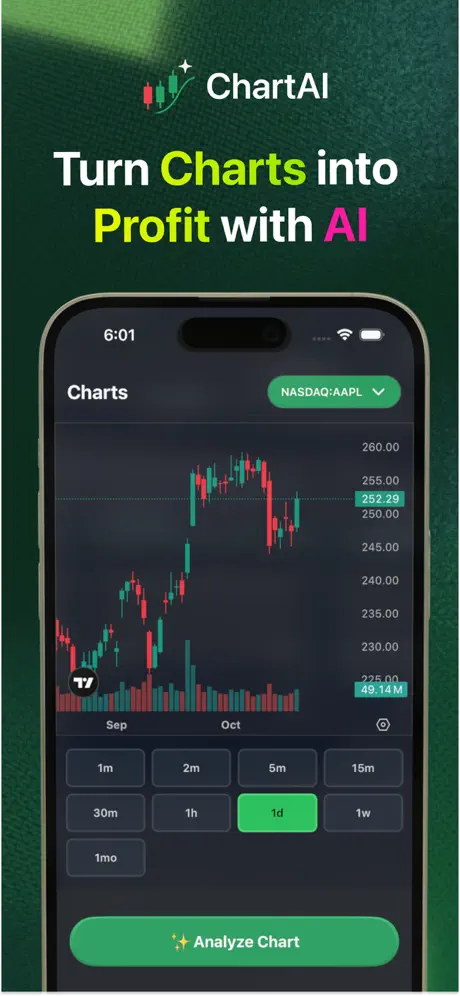 Chart AI Screen 1